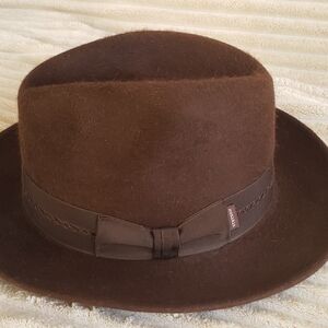 Stetson Mink Hat with Dark Brown Band